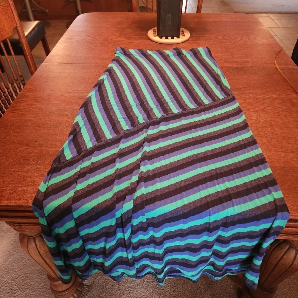 Striped skirt